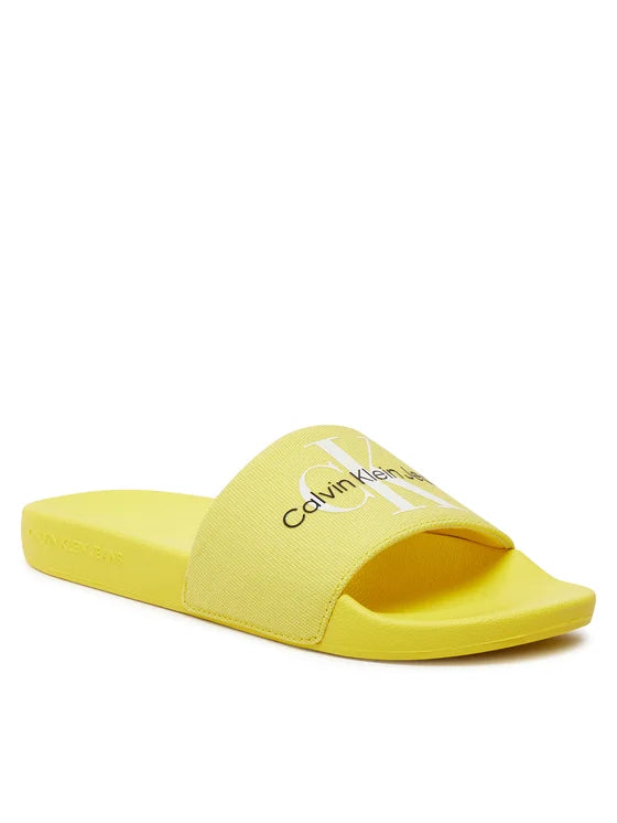 Calvin Klein Jeans Klapki Slide Monogram Co YW0YW00103