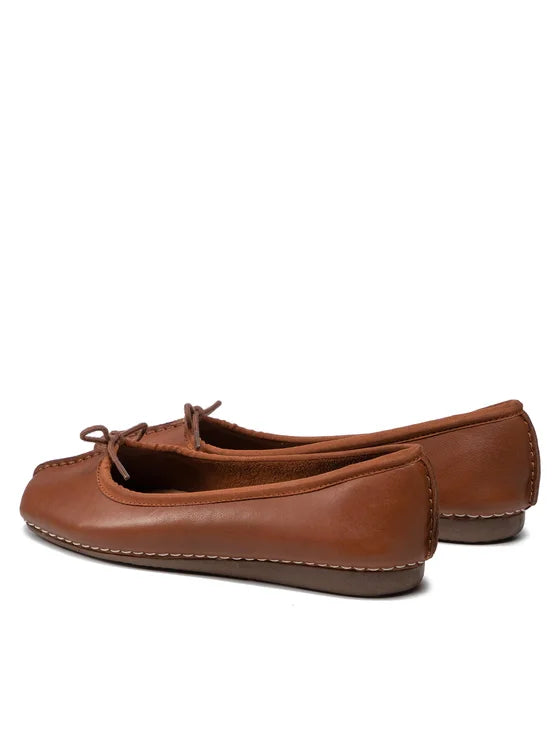 Clarks Baleriny Freckle Ice 203529304