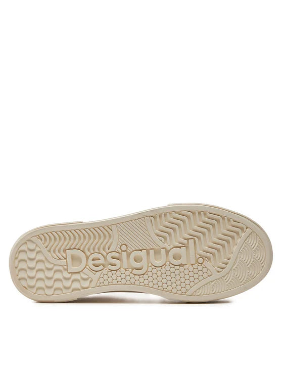 Desigual Trampki 24SSKA20 Białe