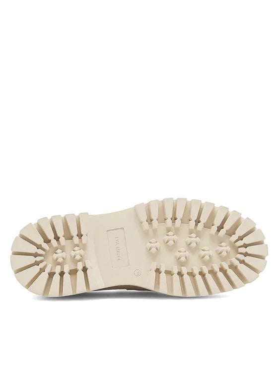 Eva Minge Loafersy SARAH-8049 Beżowy