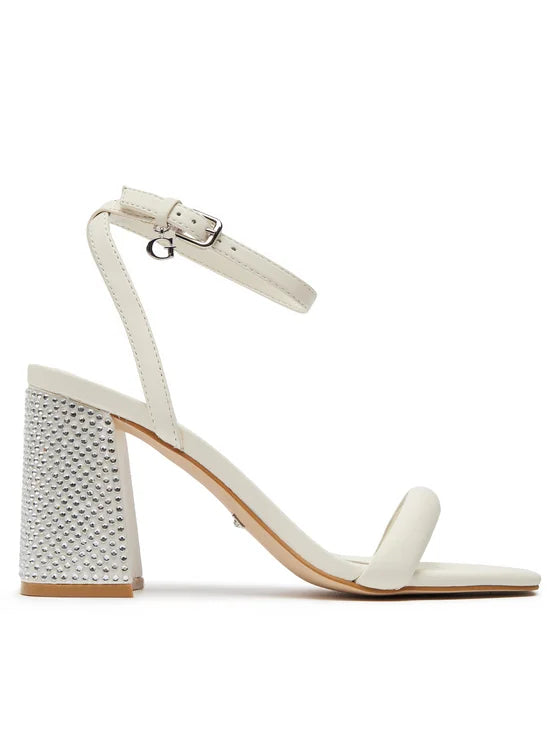 Guess Sandały FLJGEL LEA03