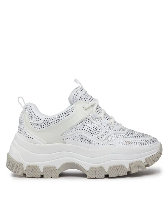 Guess Sneakersy FL82BIE SU12 Biały