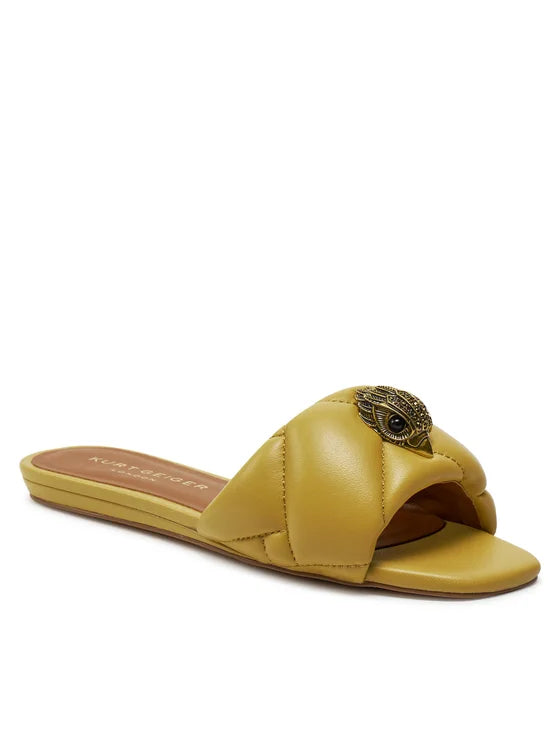 Kurt Geiger Klapki 2026643109 Żółty