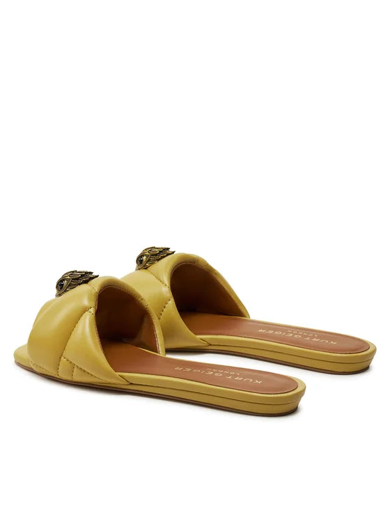 Kurt Geiger Klapki 2026643109 Żółty