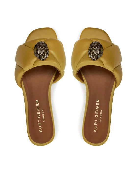 Kurt Geiger Klapki 2026643109 Żółty