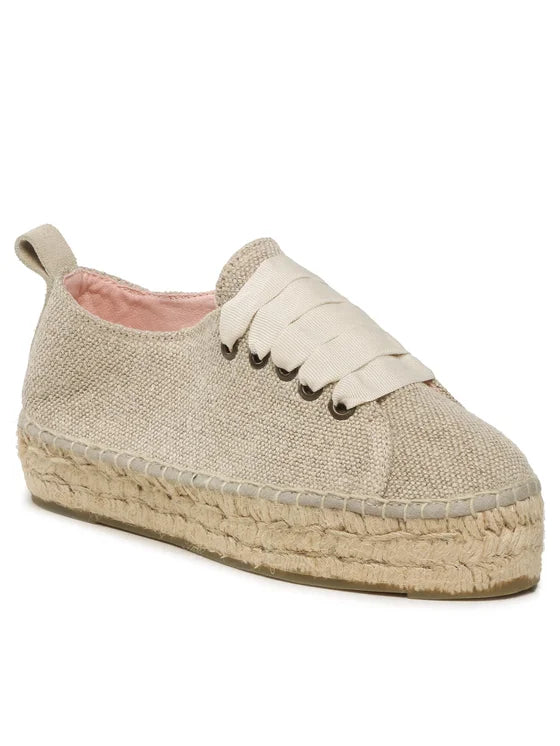 Manebi Espadryle Lace-Up Espadrilles R 3.9 E0