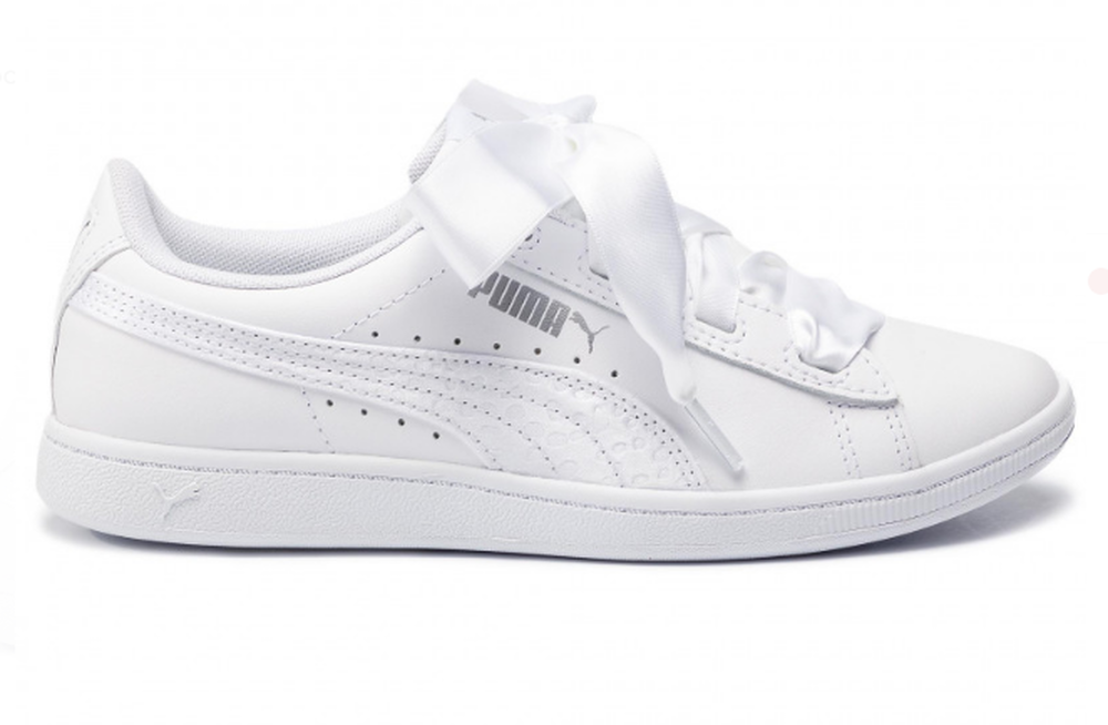 BUTY DAMSKIE PUMA VIKKY RIBBON WHITE