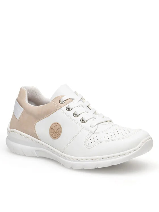 Rieker Sneakersy L3214-80 Biały