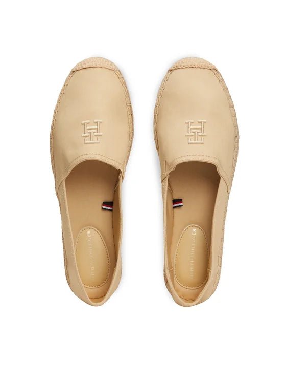 Tommy Hilfiger Espadryle Embroidered Flat Espadrille FW0FW07721