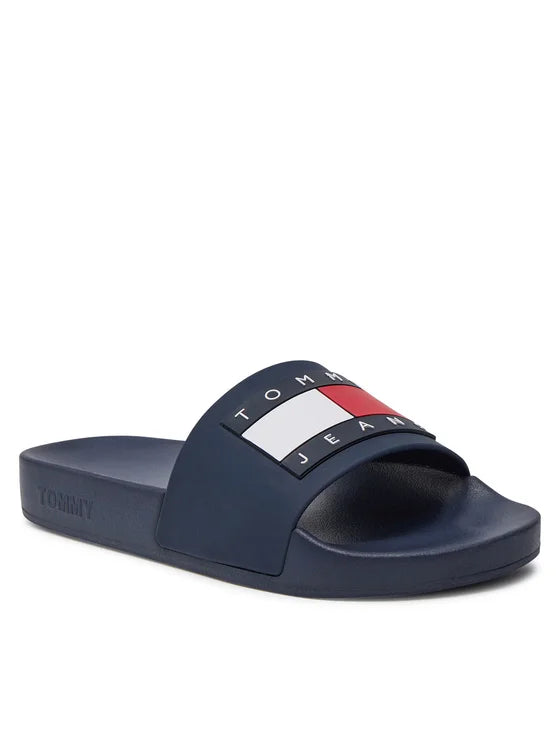 Tommy Jeans Klapki Flag Pool Sld Ess EN0EN02115