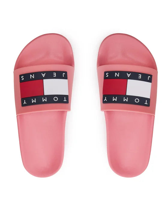 Tommy Jeans Klapki Flag Pool Sld Ess EN0EN02115