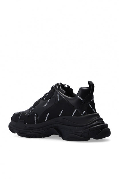 BALENCIAGA CZARNY BUTY SPORTOWE ‘TRIPLE S’