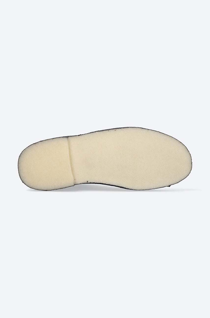 Clarks Originals półbuty zamszowe Desert Boot męskie kolor szary 26161792