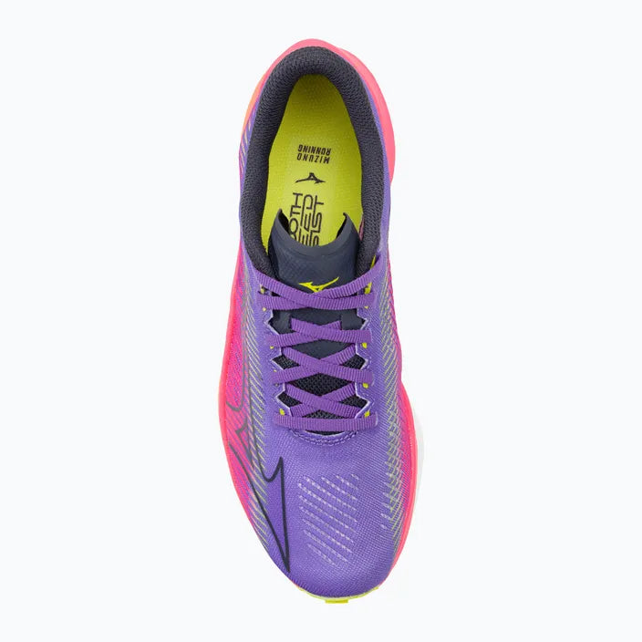 Buty do biegania damskie Mizuno Wave Rebellion Pro highvpink/ombre blue/purple punch