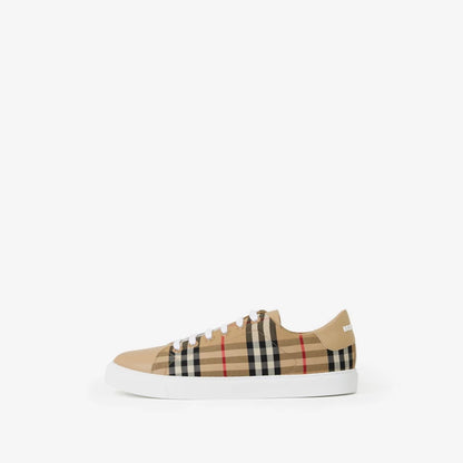 BURBERRY VINTAGE CHECK SNEAKERS
