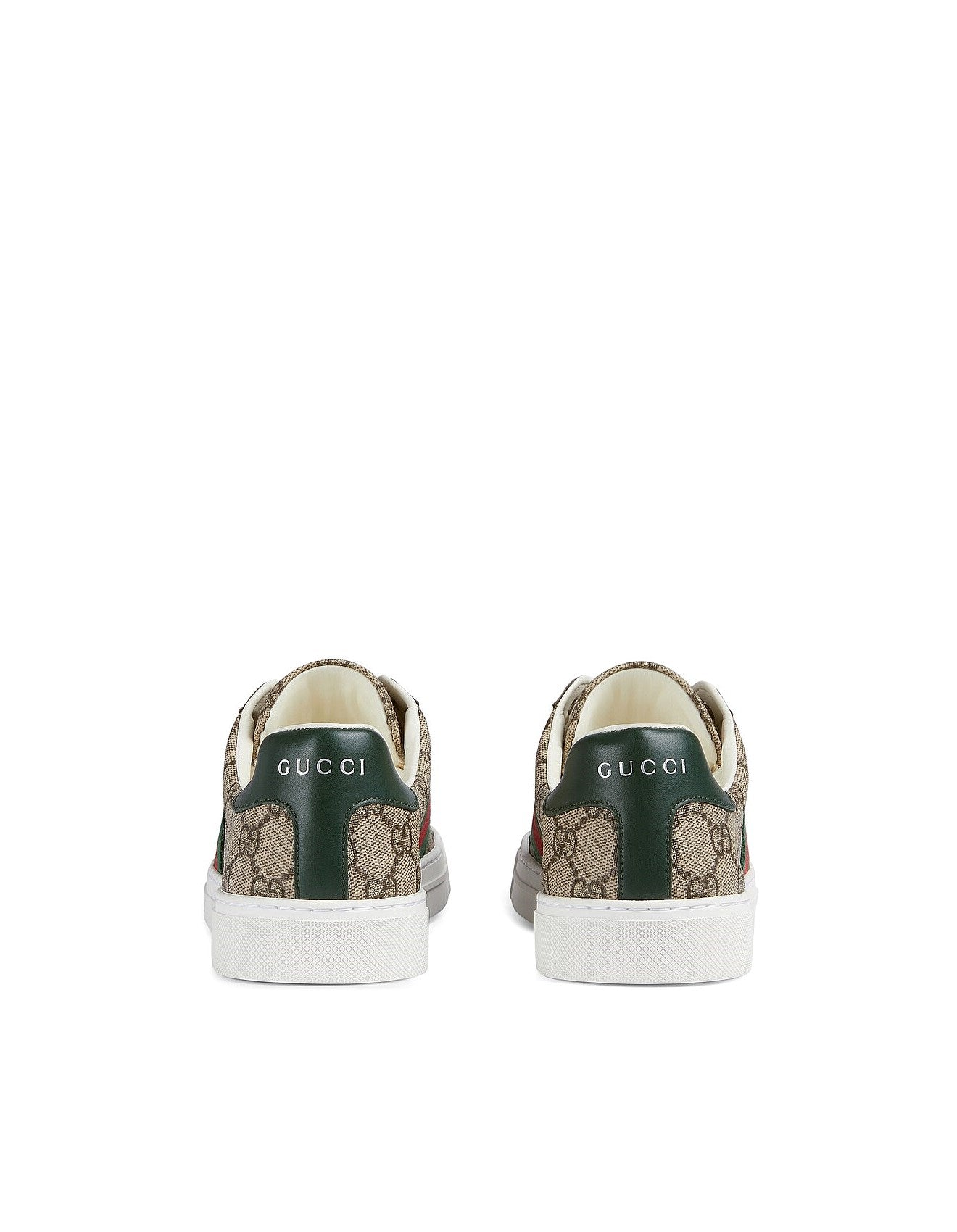 WOMEN'S GUCCI ACE TRAINER WITH WEB