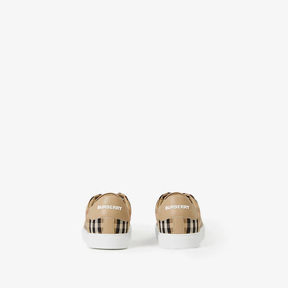 BURBERRY VINTAGE CHECK SNEAKERS