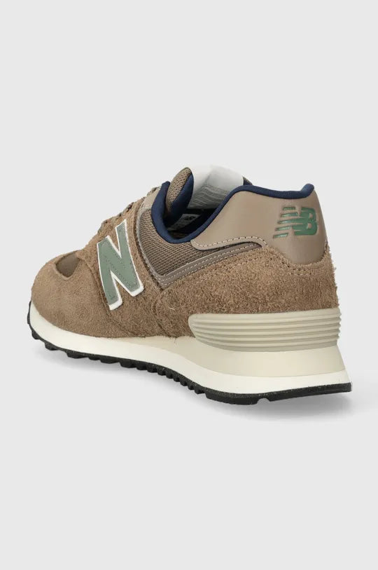 New Balance sneakersy U574SBB kolor brązowy