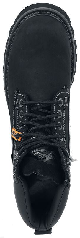 "Black boot" | Buty wiązane | Kolor: czarny | Dockers by Gerli