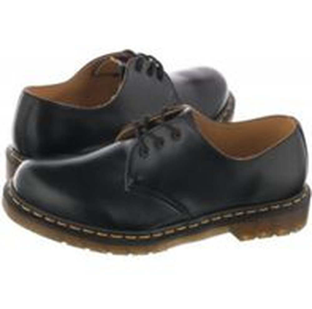 glany DR. MARTENS - DM 1461 PW BLACK SMOOTH (DM11839002)