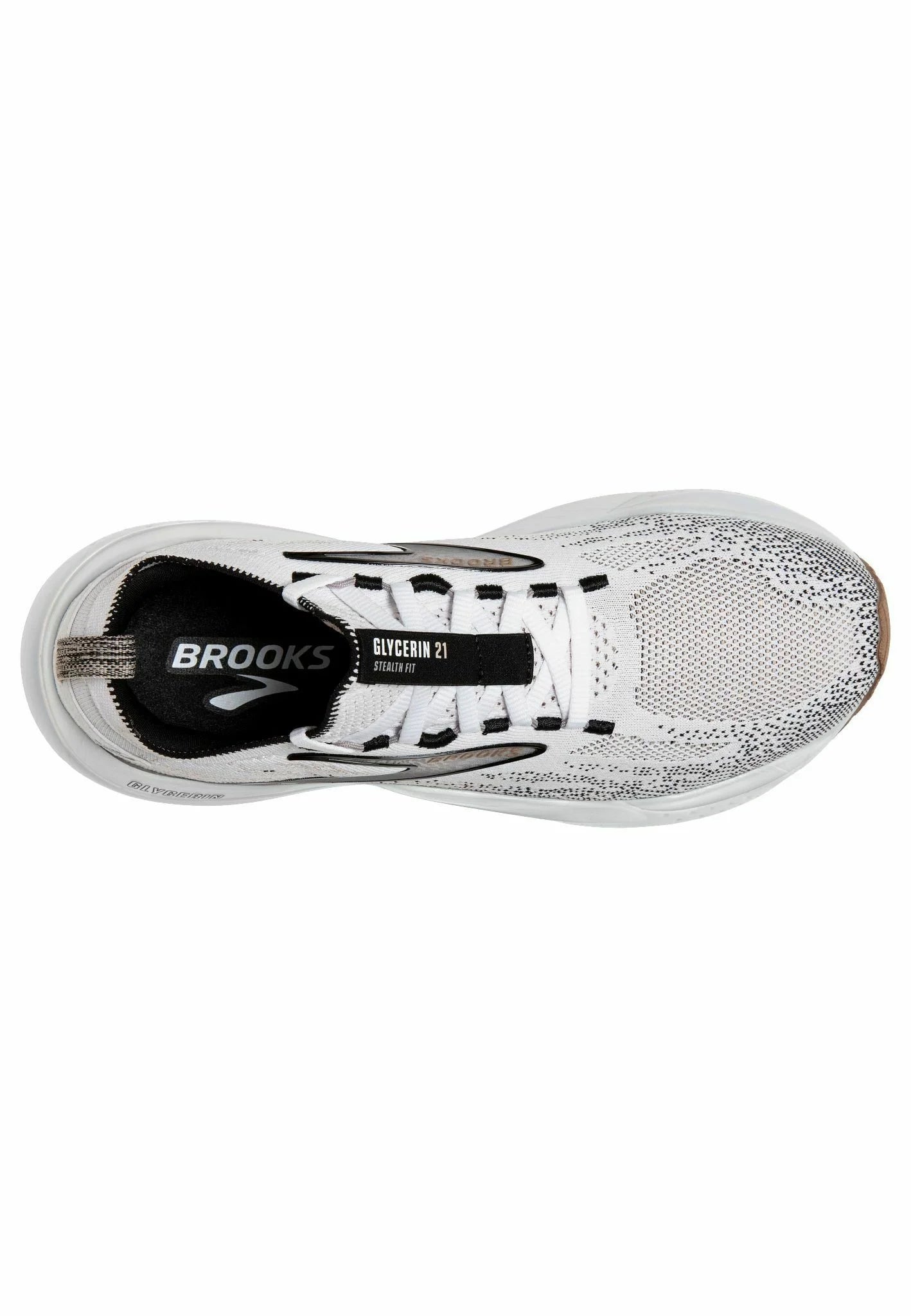 Buty damskie Brooks Glycerin StealthFit 21 Medium biało-szare