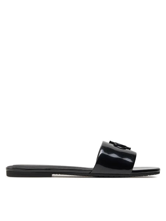 Calvin Klein Jeans Klapki Flat Sandal Slide Mg Met YW0YW01348