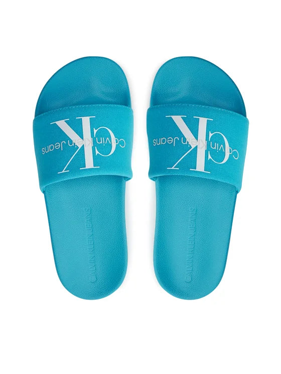 Calvin Klein Jeans Klapki Slide Monogram Co YW0YW00103
