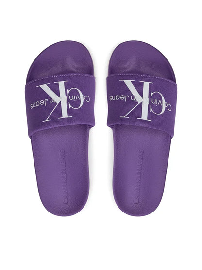 Calvin Klein Jeans Klapki Slide Monogram Co YW0YW00103