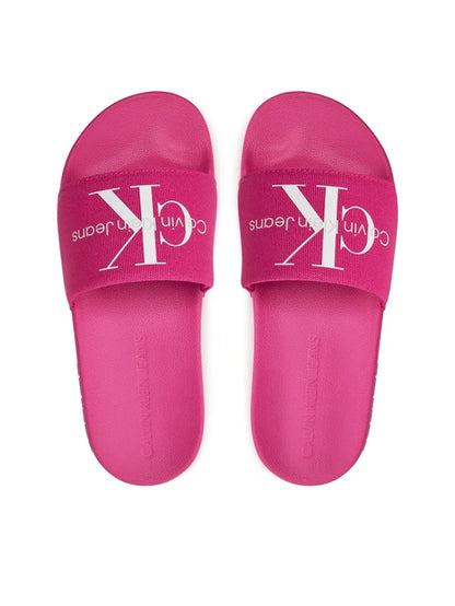 Calvin Klein Jeans Klapki Slide Monogram Co YW0YW00103