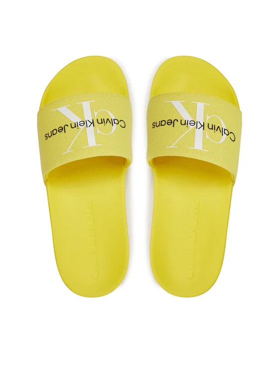 Calvin Klein Jeans Klapki Slide Monogram Co YW0YW00103