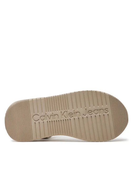 Calvin Klein Jeans Sandały Sandal Velcro Webbing Dc YW0YW01353