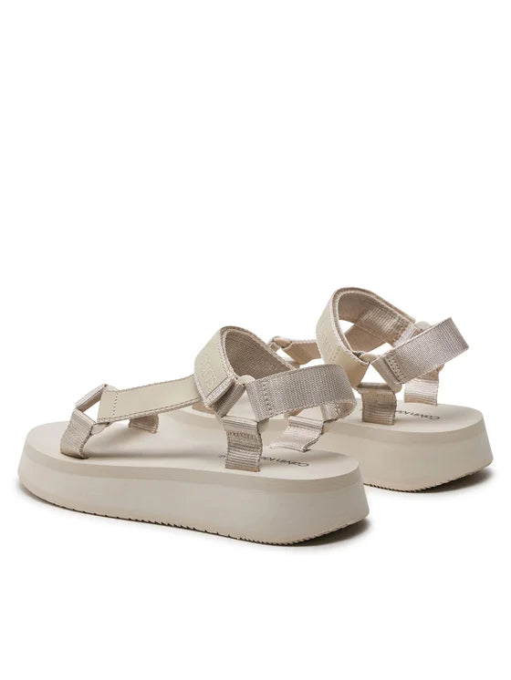 Calvin Klein Jeans Sandały Sandal Velcro Webbing Dc YW0YW01353