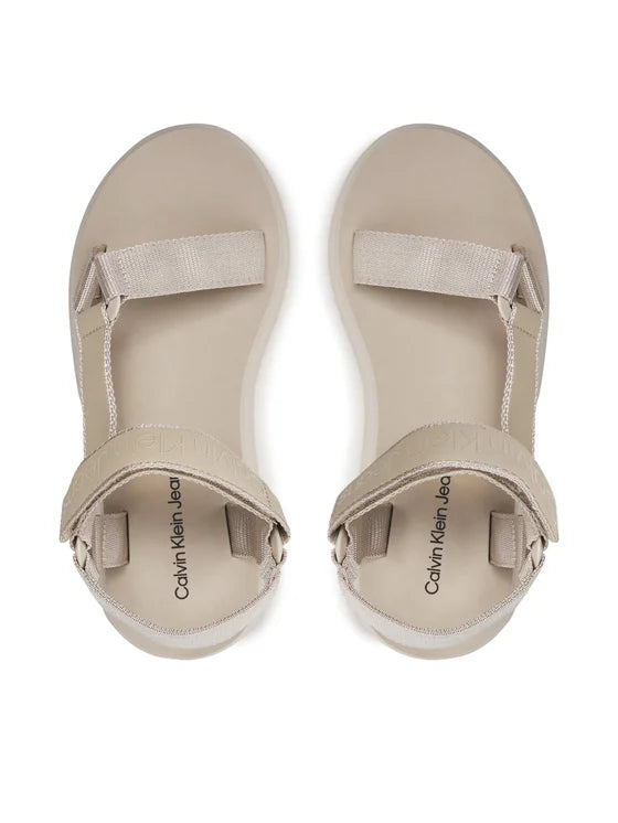 Calvin Klein Jeans Sandały Sandal Velcro Webbing Dc YW0YW01353