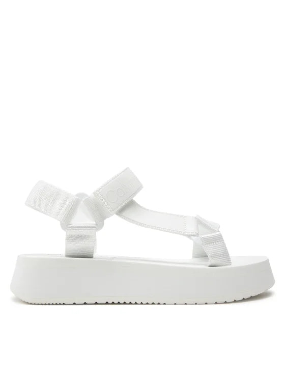 Calvin Klein Jeans Sandały Sandal Velcro Webbing Dc YW0YW01353