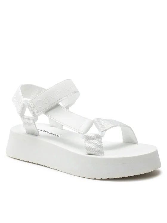 Calvin Klein Jeans Sandały Sandal Velcro Webbing Dc YW0YW01353