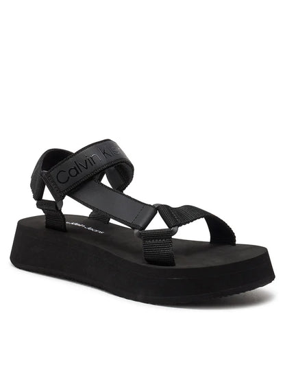 Calvin Klein Jeans Sandały Sandal Velcro Webbing Dc YW0YW01353