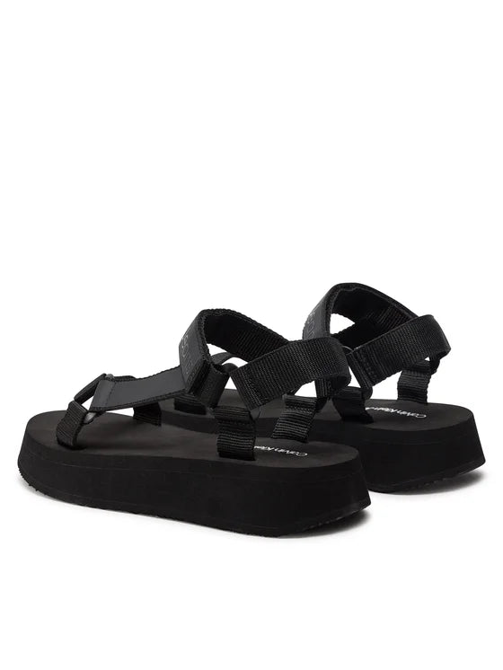 Calvin Klein Jeans Sandały Sandal Velcro Webbing Dc YW0YW01353