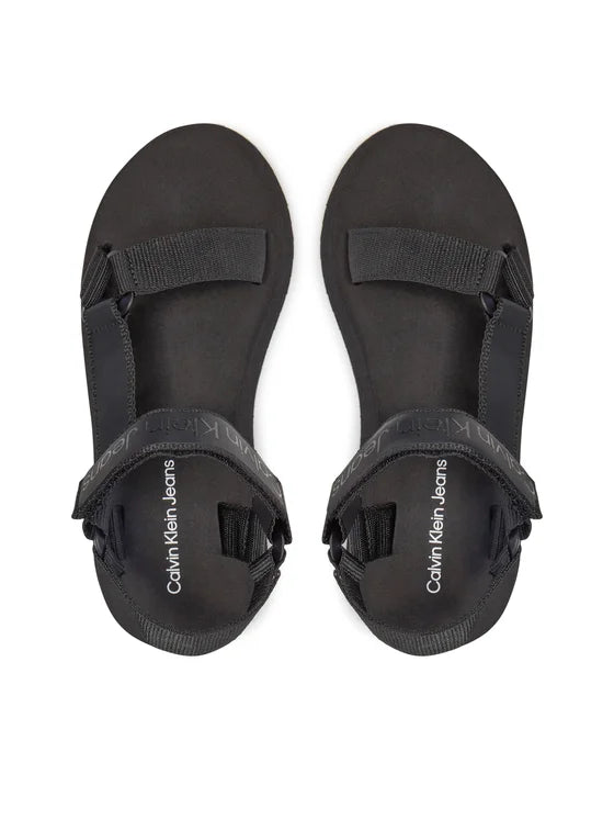 Calvin Klein Jeans Sandały Sandal Velcro Webbing Dc YW0YW01353