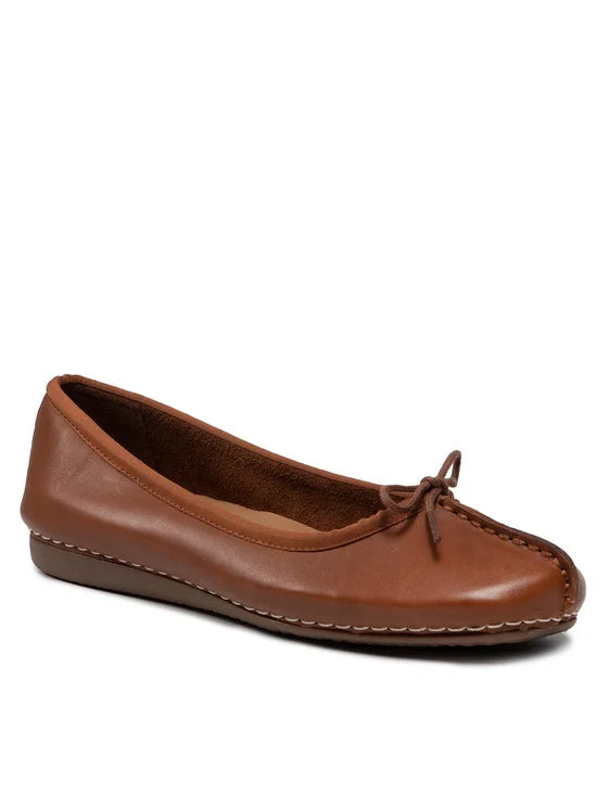Clarks Baleriny Freckle Ice 203529304