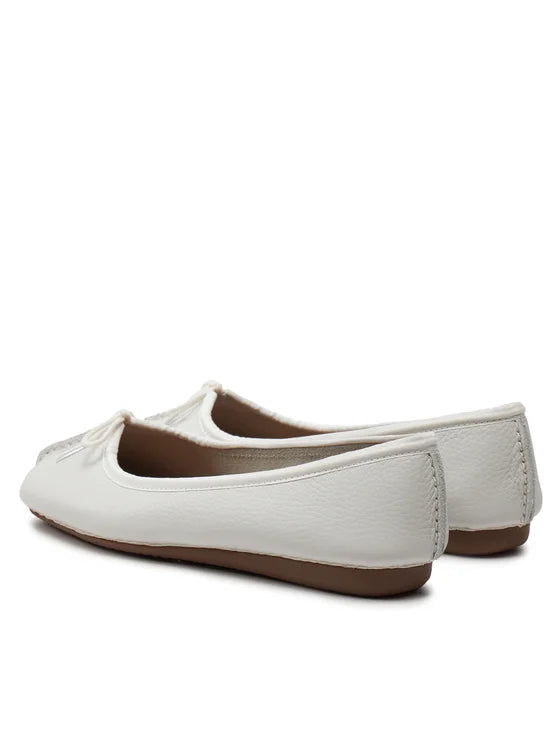 Clarks Baleriny Freckle Ice 203529304