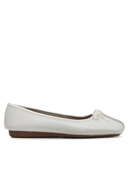 Clarks Baleriny Freckle Ice 203529304