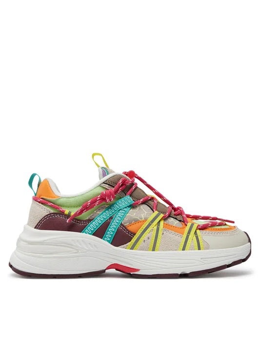 Desigual Sneakersy 24SSKA15 Kolorowy