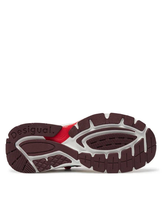 Desigual Sneakersy 24SSKA15 Kolorowy