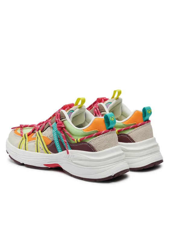 Desigual Sneakersy 24SSKA15 Kolorowy
