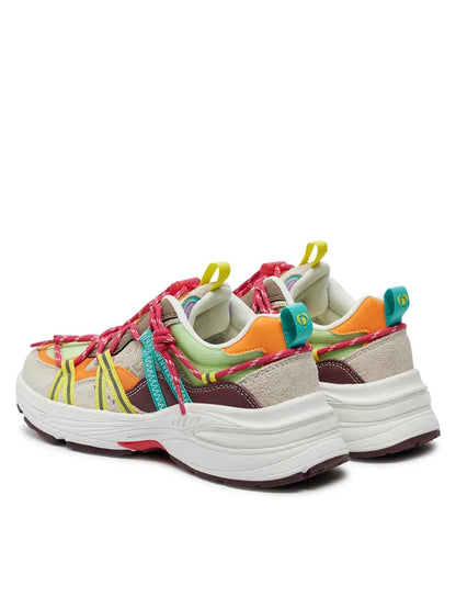 Desigual Sneakersy 24SSKA15 Kolorowy