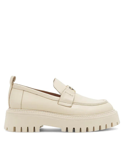 Eva Minge Loafersy SARAH-8049 Beżowy