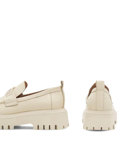 Eva Minge Loafersy SARAH-8049 Beżowy