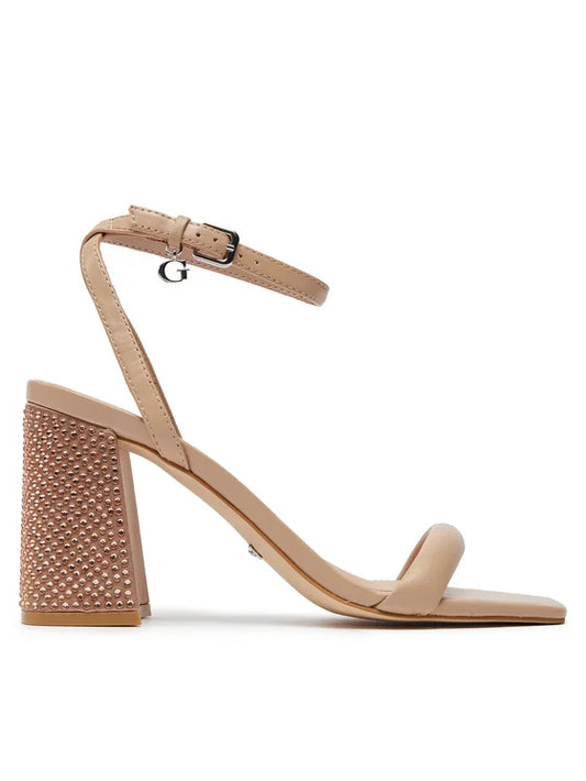 Guess Sandały FLJGEL LEA03