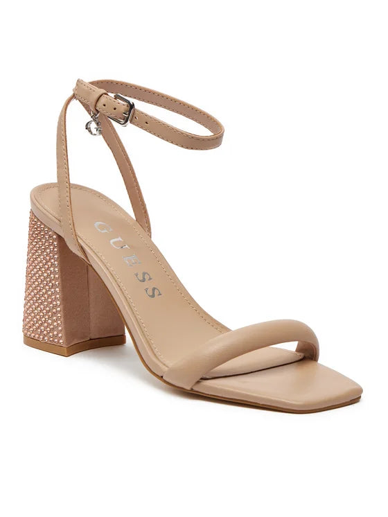 Guess Sandały FLJGEL LEA03