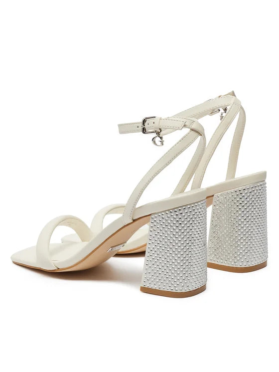 Guess Sandały FLJGEL LEA03